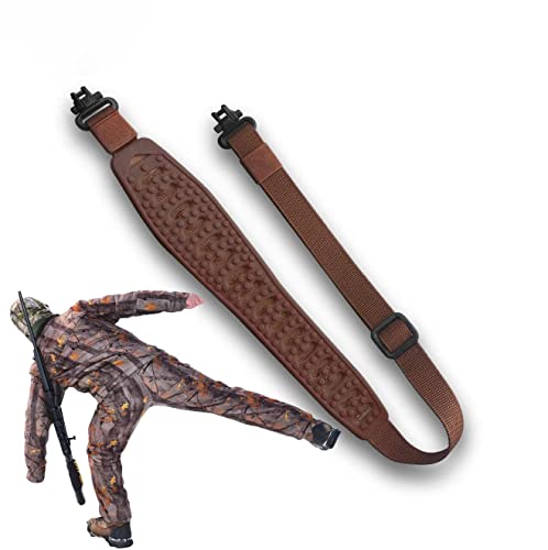 Blend-In Ultimate Grip Anti-Slip Rifle Shotgun Gun Sling (Brown)