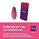 We-Vibe Sync Lite Paarvibrator – C-förmiger Vibrator – Wearable-Vibrator für Paare – Vibrationen für gemeinsamen Genuss – Wiederaufladbar - Rosa