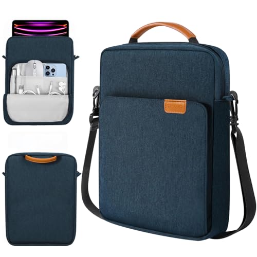 TiMOVO Laptop Sleeve Bag for MacBook Neo 13 inch 2026 Model A3404 with A18 Pro Chip, Handle Carrying Case with Shoulder Strap, Indigo