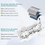 DC47-00019A Dryer Heating Element for Samsung【Nickel 95%+】 - Compatible with Whirlpool May-tag Dryer Element for Samsung DV42h5000EW/A3 DV45h7000EW/A2 - Replaces 35001247 AP4045884 EA2038533 PS2038533
