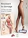 Conte Control Top Tension Semi Opaque Pantyhose Tights with Silky Matte Effect Nuance 40 Den, Nude (Natural), XXX-Large