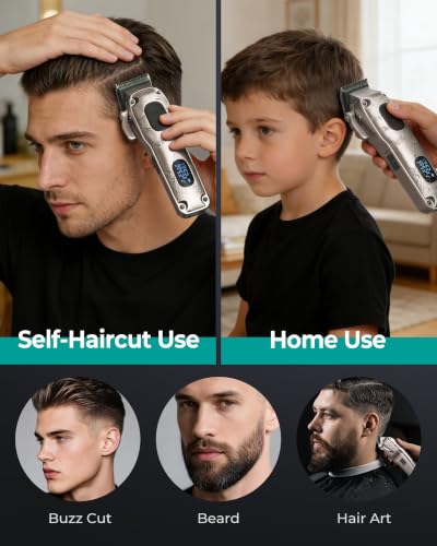 Image of VGRPRO Hair Clippers for Men Professional, Cordless & Corded Barber Clipper