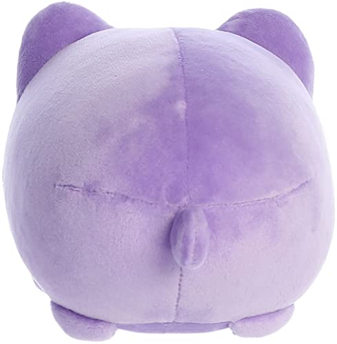 Aurora® Enchanting Tasty Peach® Ube Purple Yam Meowchi Stuffed Animal - Bright & Colorful Design - Showpiece Plush - 7 Inches - Image 5