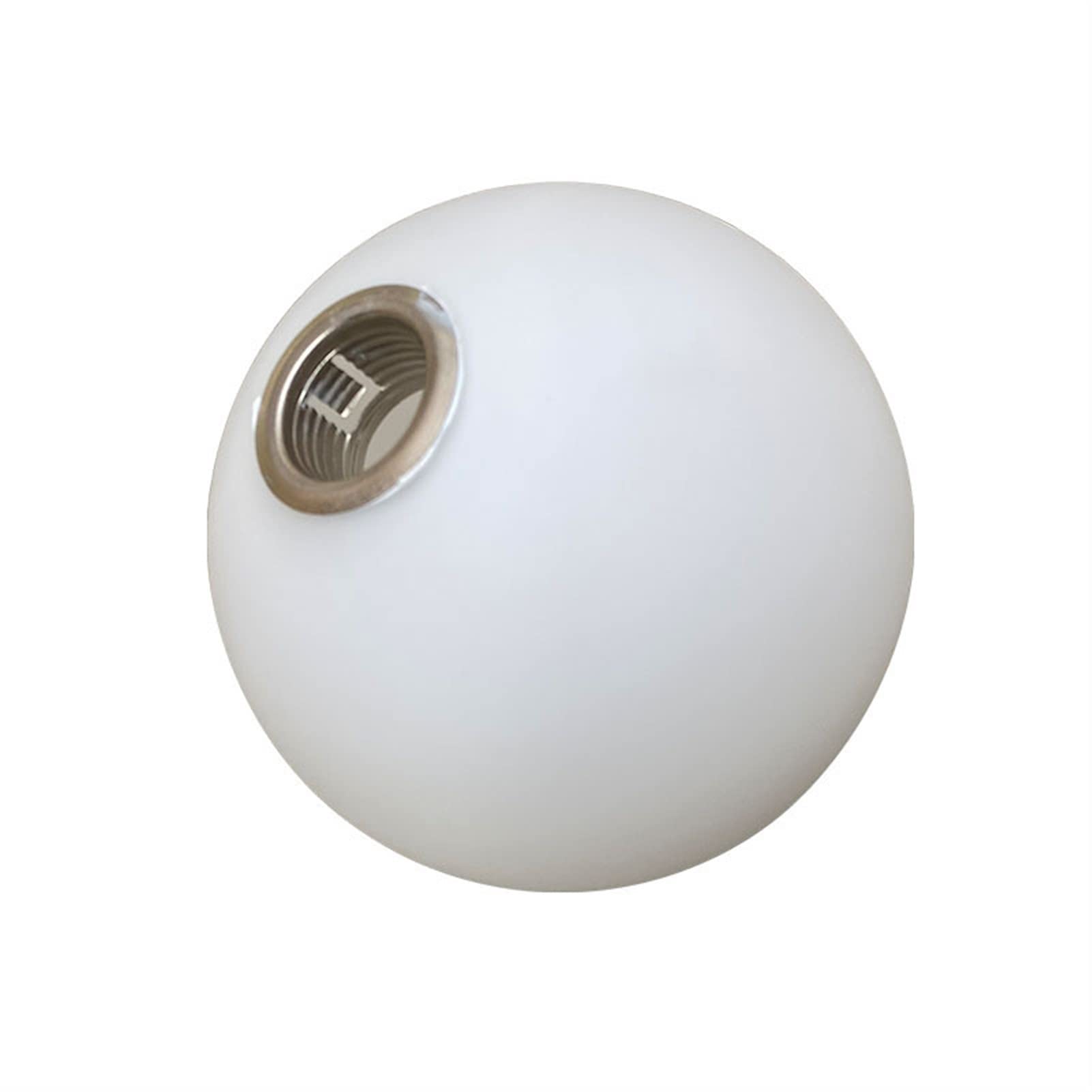 VBPBHFFNMW G9 Tooth Frosted Milky White Chandelier Glass Lampshade with Screw Caliber 2CM Modern European Iron Fittings Glass Ball Lampshade(15cm in Diameter)