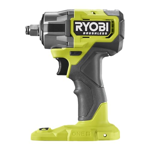 Boulonneuse à chocs RYOBI Brushless 18V 450 Nm 4 modes Emmanchement carré 12 - vue 5