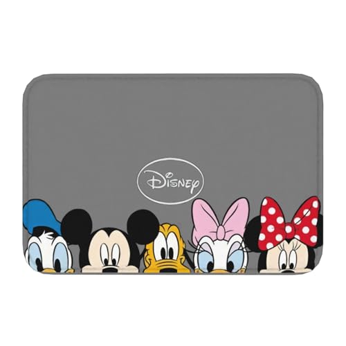 玄関マット ミッキー 可愛い 屋外 室内 滑り止め 泥落とし 洗える ふわふわ おしゃれ 吸水 耐摩耗 防臭 40×60cm