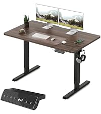 Amazon | FEZIBO 昇降デスク 電動 昇降式デスク 幅140cm オフィス