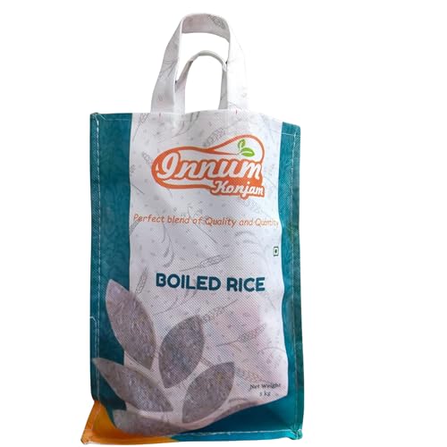 Image of INNUM KONJAM Aged Ponni Boiled Rice (old Rice) - 5Kg (parboiled | easy-cook | sella rice |miniket | பொன்னி புழுங்கல் அரிசி)