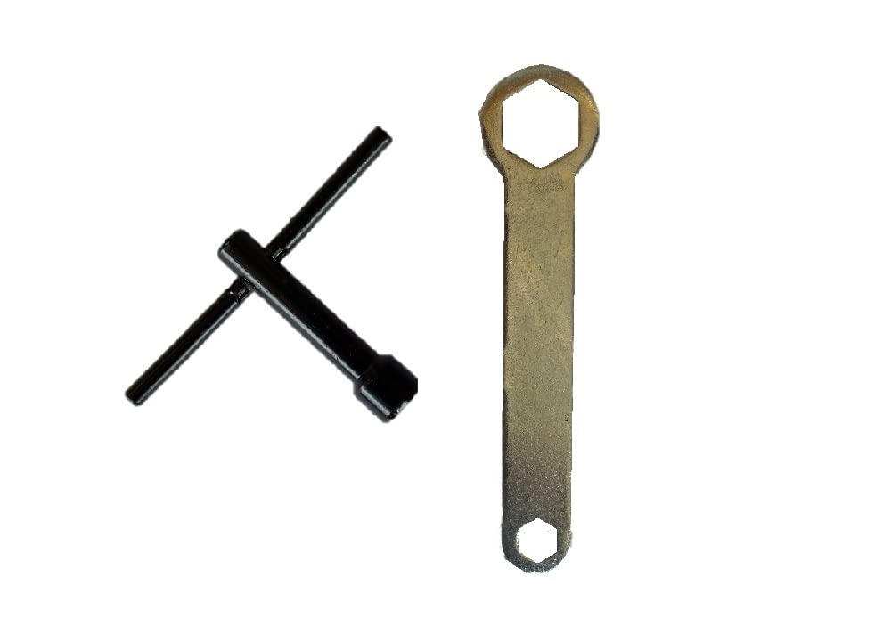 MAC Machine CM4SA Spanner and Flang NUT Set, Suitable for 110MM Marble & Tile Cutting Machines, USE for Replacing Blade Key Set and Flange for Cutting Machines — Amazon image 2