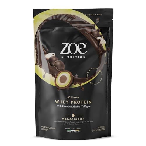zoe Nutrition, Colágeno de suero (454 g, bolas Mozart)
