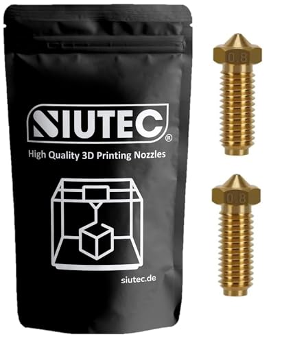 SIUTEC Premium Brass Nozzle/Brass Nozzle Compatible with Anycubic Kobra 2, Kobra 2 Neo, Kobra 2 Plus, Kobra 2 Pro, Kobra