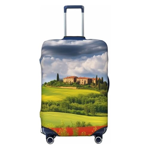 Tuscany Spring Luggage Cover for Suitcase TSA Approved Elastic Suitcase Cover Anti-Scratch Travel Luggage Protector Cover Washable Trolley Case Cover Fit 18-32 Inch Luggage X-Large