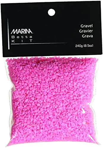 Marina Betta Kit Decorative Gravel, Pink