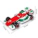 HOMETEAM SP Die-Casting Racers Toy Cars, Safety Alloy Material for Childs, Beauty Color Box Packaging for Your Son Birthday, Inspired by Favorite Characters, Gift for 3+ Years Old (Francesco)
