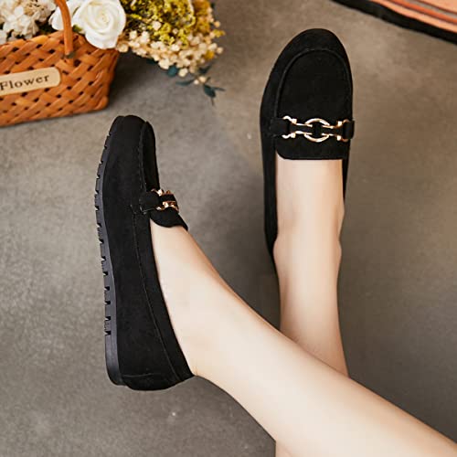 Image of Cvistpieo Loafers for Women Business Casual Shoes Comfortable & Lightweight Penny Loafers Slip On Work Flats