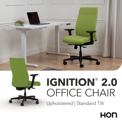Image of HON Ignition 2.0 Ergonomic Office Chair, Lumbar Support, Desk Chair, Pear