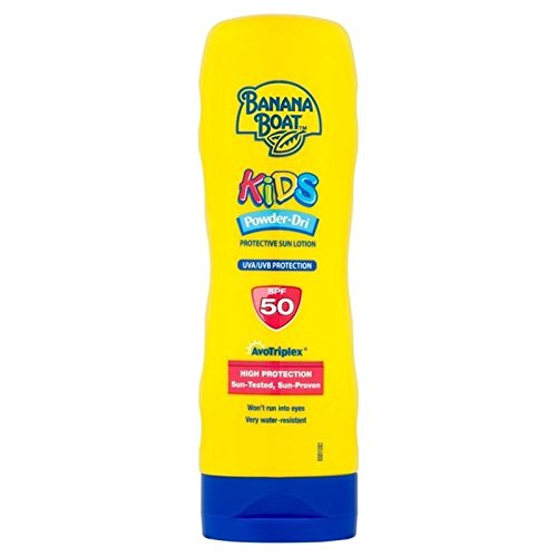 Banana Boat Kids PowderDri Sun Cream SPF 50 240ml (PACK OF