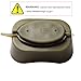 Inline Method Feeder Set Carp Fishing Tackle 4 Inline Method Feeders with 1 Rubber Mould Carp Fishing Accessories