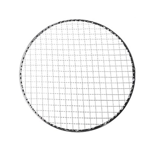 ZGHQHCDRH Parrilla, Barbacoa Barbacoa Parrilla Cesta Malla Alambre Red Carne Pescado Herramienta Vegetal(28cm)