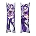 VOXY Genshin Impact Corps étreindre Housse de Coussin taie Dessin animé Home Chambre Coussin décoratif Taille 20x47 Pouces 50x120cm (Color : Raiden Shogun)
