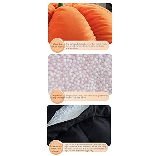 NANANA Sitzsack Stuhl, Sitzsack Ersatzbezug Waschbare Möbel Sitzsack für Kinder Erwachsene, Waschbar, Füllung… – Bild 8