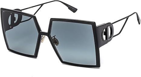 Authentic Christian Dior 30Montaigne 0807/1I Black Sunglasses, Lens-58  Bridge-15 Temple-135 at Amazon Women's Clothing store