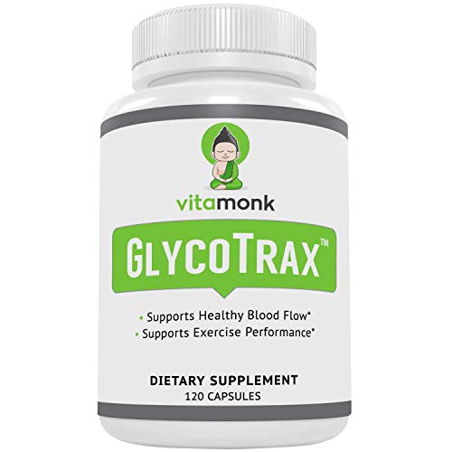 GlycoTraxâ¢ GPLC Extra Large Bottle - 120 Capsules of High-Absorption Glycine Propionyl-L-Carnitine with No Artificial Fillers - Glycine Propionyl L Carnitine Supplement