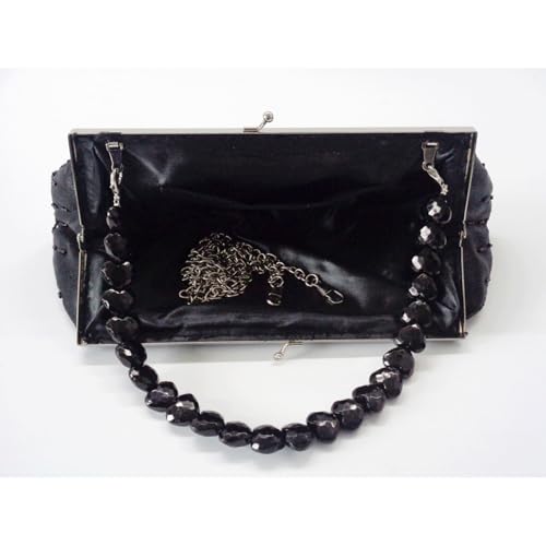 Beaded Purses Flower Embroidered Beaded Clutch Purse for Women Elegant Shoulder Bag with Silver Chain Everyday for Prom 20252