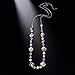 PEARL&CLUB Long Beaded Necklaces For Women - Sweater Chain Fashion Jewelry Necklace Gifts For Women(35-White)
