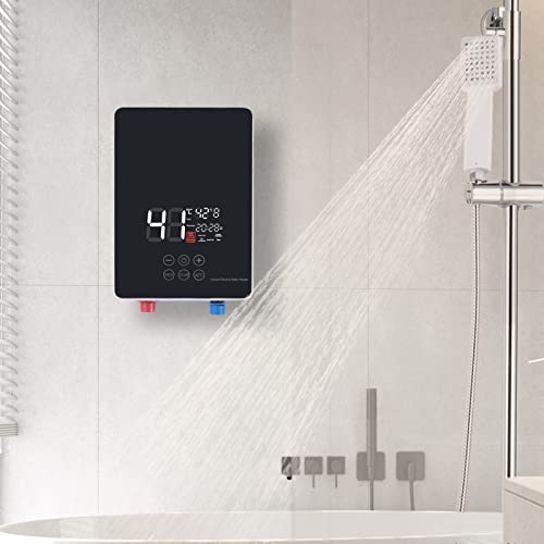 Termostato eléctrico calentador de agua instantáneo conjunto de ducha LED calentador de agua sistema termostático eléctrico calentador de agua pared hervidor de agua hogar Cover