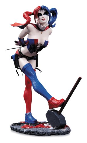 DC Collectibles DC Comics Cover Girls: Harley Quinn Statue (Second Edition)