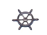 Antike Kupfer Schiff-Briefbeschwerer 10,2 cm