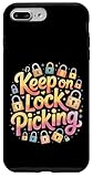 Installation facile Keep on Lock Picking Outil de serrurier Amateur - Coque pour iPhone 7 Plus/8 Plus