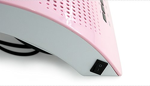 Kads Nail Dust Collector Manicure Machine With Light 40W High Power Salon Vacuum Cleaner Diy Fingernail Art Design Tools #TOP6