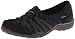 Skechers Sport Women's Dimension Fashion Sneaker, Black Mesh/Dura Buck/Charcoal Trim, 7.5 M US