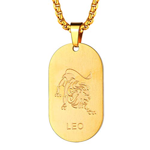 Pendentif zodiaque en acier inoxydable - Collier astro FaithHeart de qualité supérieure durable