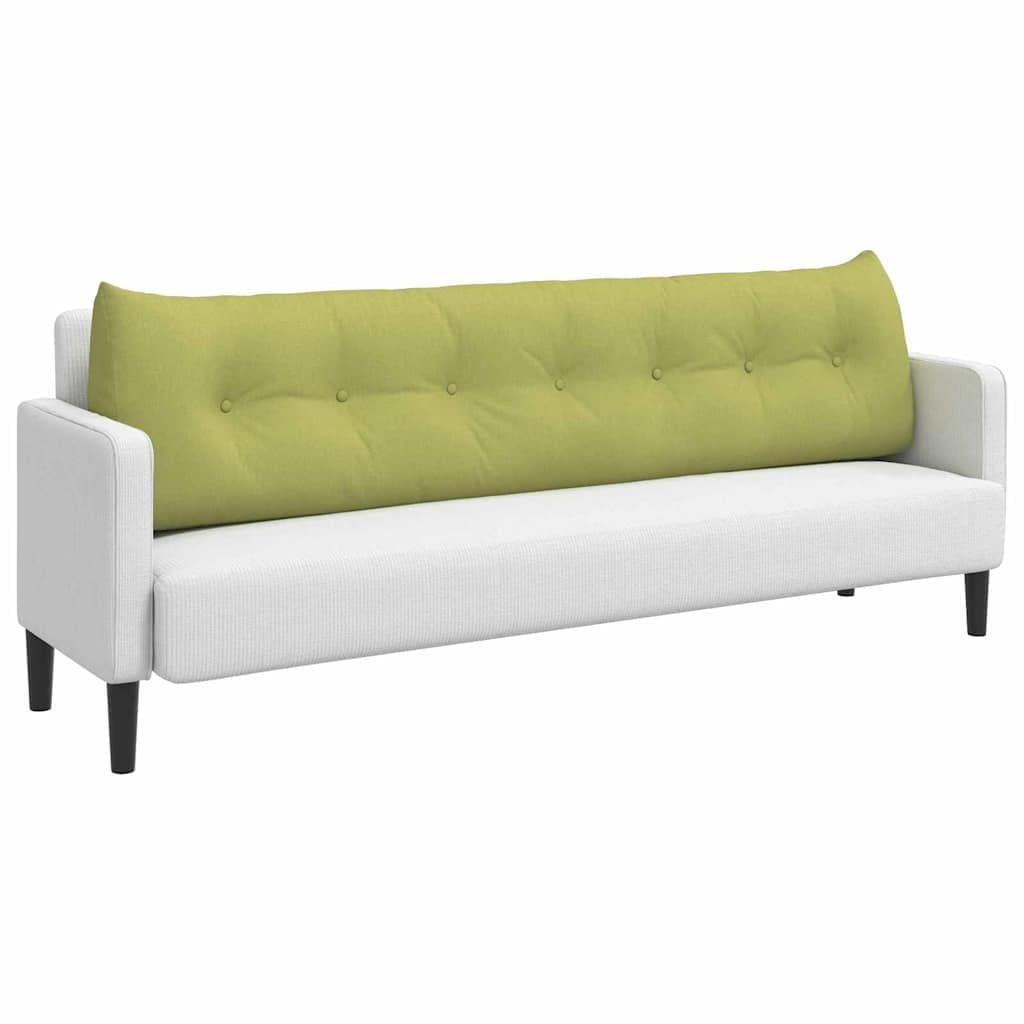 Coussin de Dos Soulagement des Tensions en Tissu Moelleux Vert Clair 200 cm