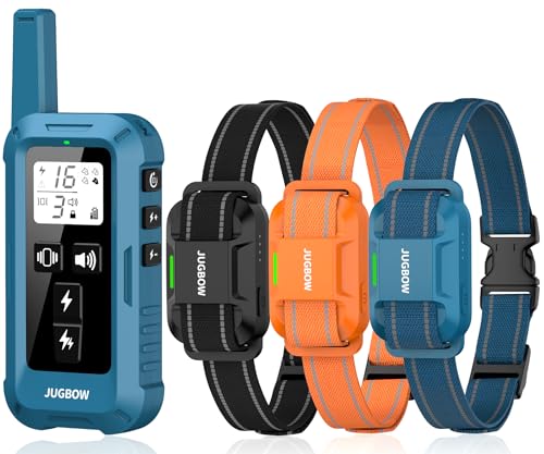 Jugbow Dog Training Collar for 3 Dogs- 4200FT Training Collars