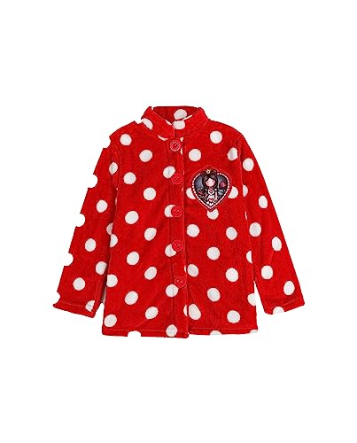 Robe à manches longues chaude fille contre le froid fini les vêtements qui piquent