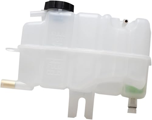 Vista 119 de TRQ Botella de desbordamiento del tanque de expansión del depósito de refrigerante del radiador compatible con Porsche Macan 2015-2018