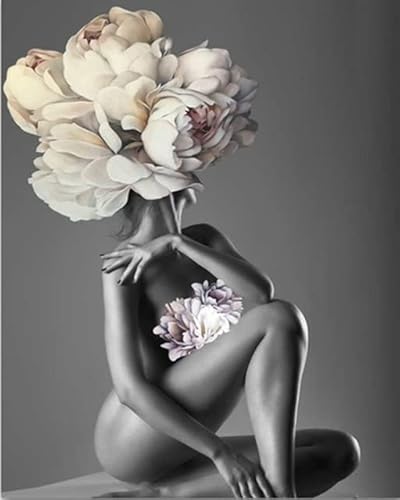 Oil Paint By Numbers Kits Women Painting By Numbers On Canvas Figure DIY Home Decor WW03 40x50cm Cover