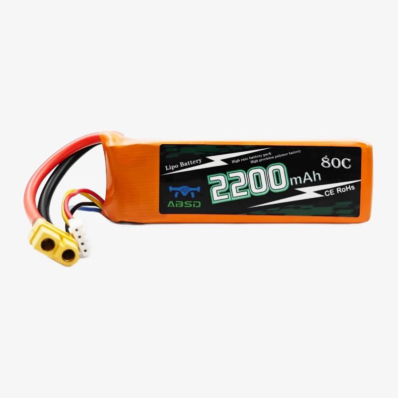 Image of MatLogix ABSD 11.1V 80C 2200mAh 3 Cells Lipo Battery