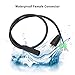 Gavigain 600mm Motor Convert Extension Cable, 9 Pin Conversion Line Waterproof Connector, Electric Bicycle Motor Extend Cable