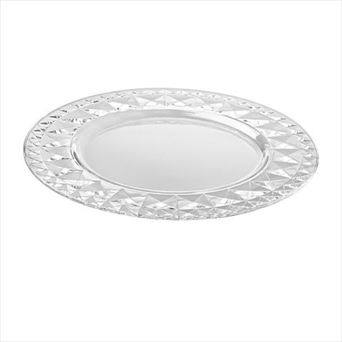 Plato cargador de vidrio Carre 12.6 pulg. x2 miniatura 1
