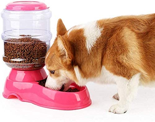 PURAM Pet Feeder Food Dispenser Station - Replenish Pet Food for Dog Cat Animal Automatic Gravity Dry Food Storage Bottle Bowl Dish Stand (B0971849SK) Amazon Price History, Amazon Price Tracker