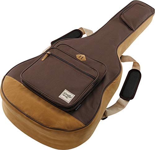 Ibanez IAB541-BR Housse POWERPAD pour Guitare Acoustique, Marron - Les Beatles, Paul McCartney, John Lennon, RIngo Starr, George Harrison Ibanez IAB541-BR Housse POWERPAD pour Guitare Acoustique, Marron