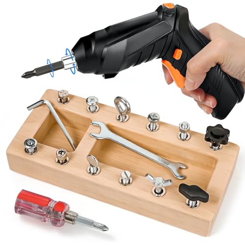 22 in 1 Montessori Toys Screwdriver Board Set with Electric