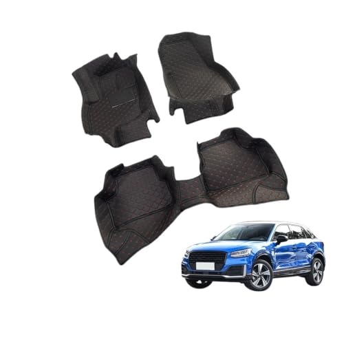 Tapis de Voiture Audi Q2L e-tron Idéal pour la Famille et Trajets Quotidiens Sol Noir