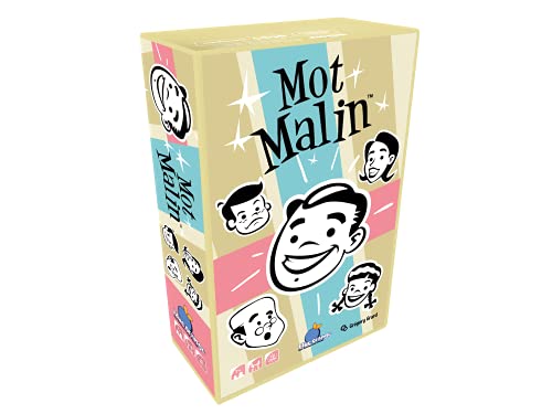 Blue Orange - Mot Malin - Jeu de Société Coopératif - Jeu Primé - Jeu de Carte Créatif et Original - De 2 à 6 Joueurs - A Partir de 7 Ans