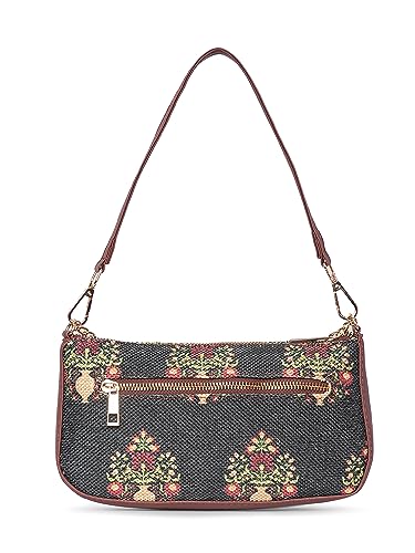 Image of ZOUK Women's Handcrafted Vegan Leather Casual Mini Shoulder Bag